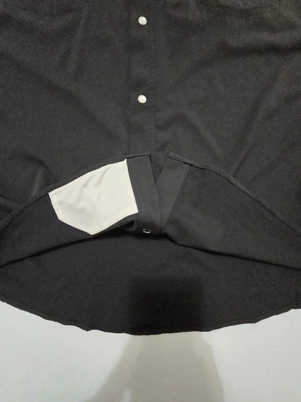 Poncho The Bandera Short Sleeve Slim Fit Pearl Snap Shirt Men's Large Outdoor - Picture 5 of 10